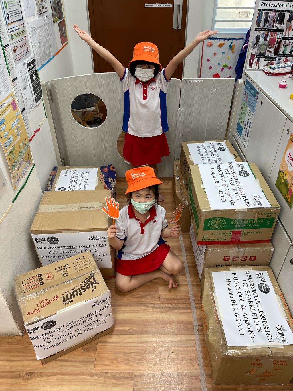SSDB PROJECT 2021: FOOD IS LOVE COLLABORATING WITH THE COMMUNITY TO RAISE AWARENESS ABOUT FOOD INSECURITY AND FOOD WASTAGE — photo 1