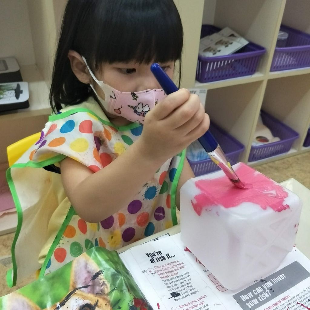 Getting ready for our iCare Café Charity Project — photo 1