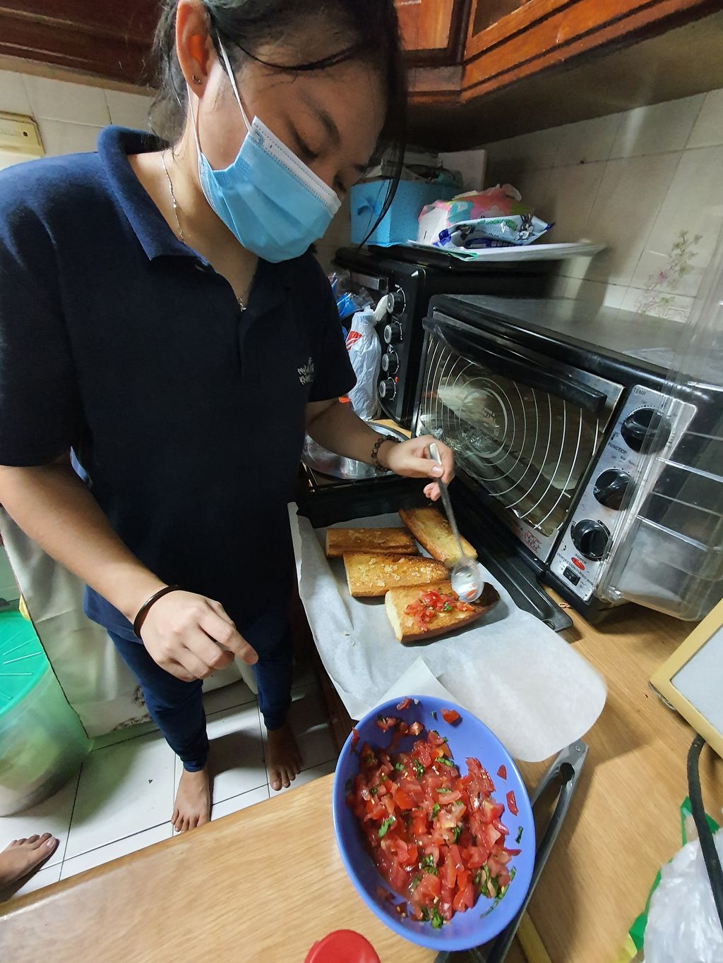 Getting ready for our iCare Café Charity Project — photo 2
