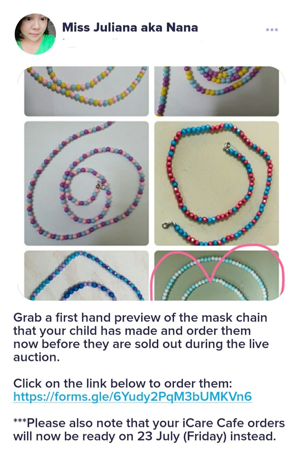 Getting ready for our iCare Café Charity Project — photo 2