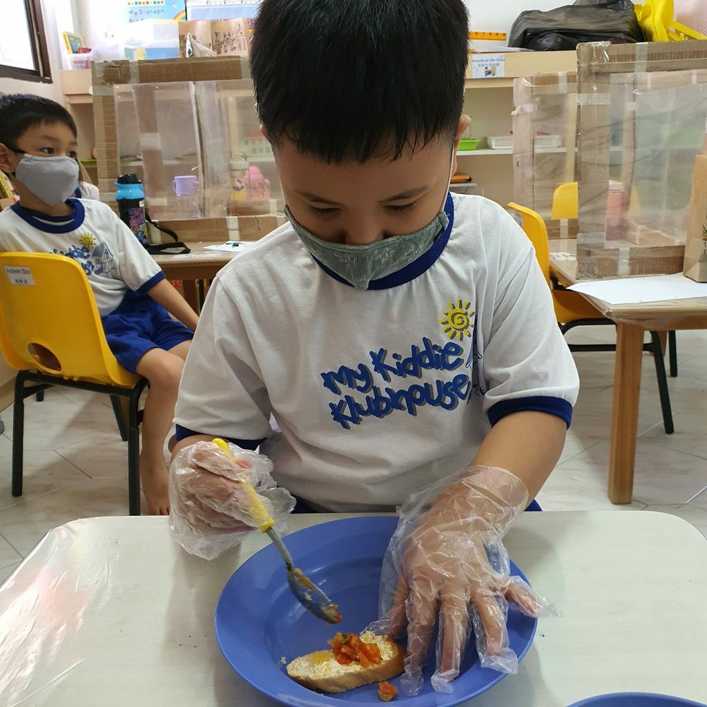 Getting ready for our iCare Café Charity Project — photo 2