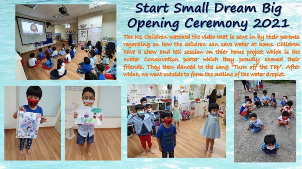 PCF Sparkletots Preschool @ Whampoa blk 85 - Water Conservation K1 2021