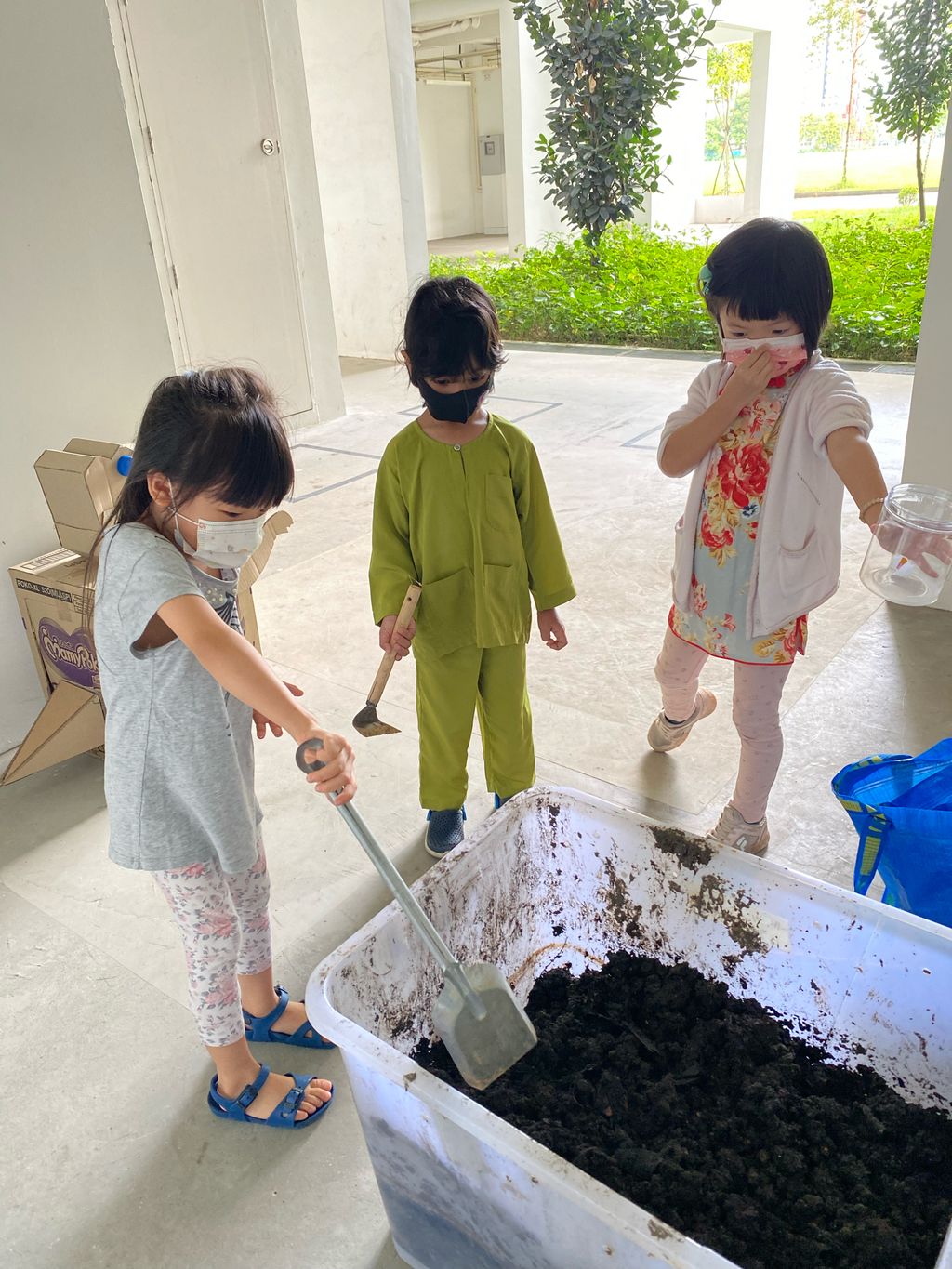Fertilising Our Garden!