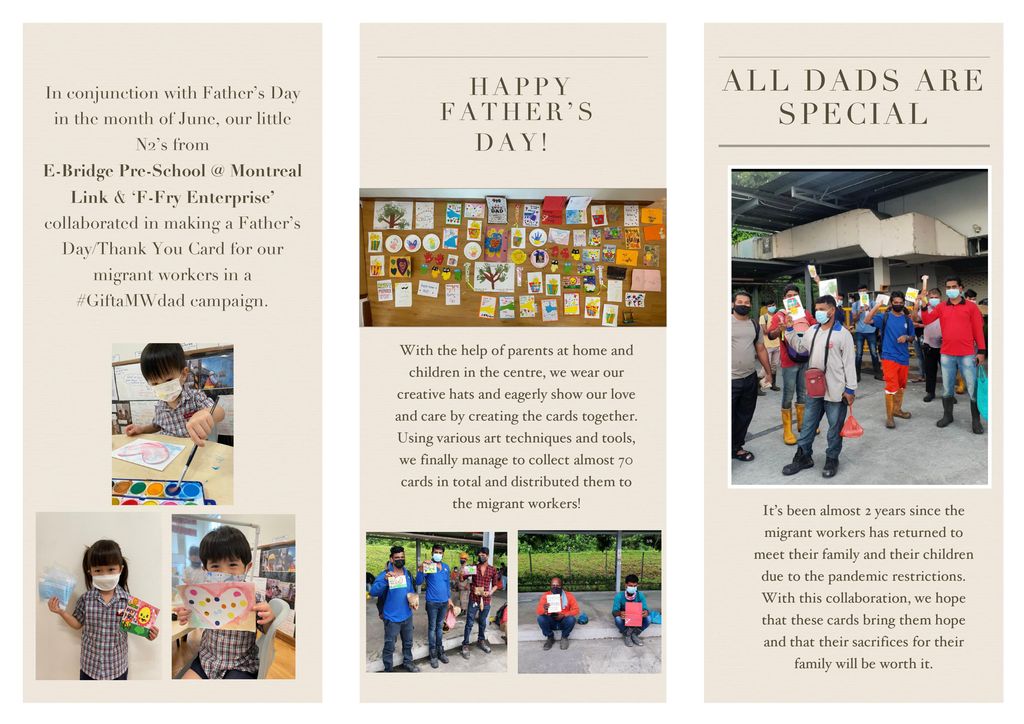 Celebrating Father’s Day with the Migrant Workers!