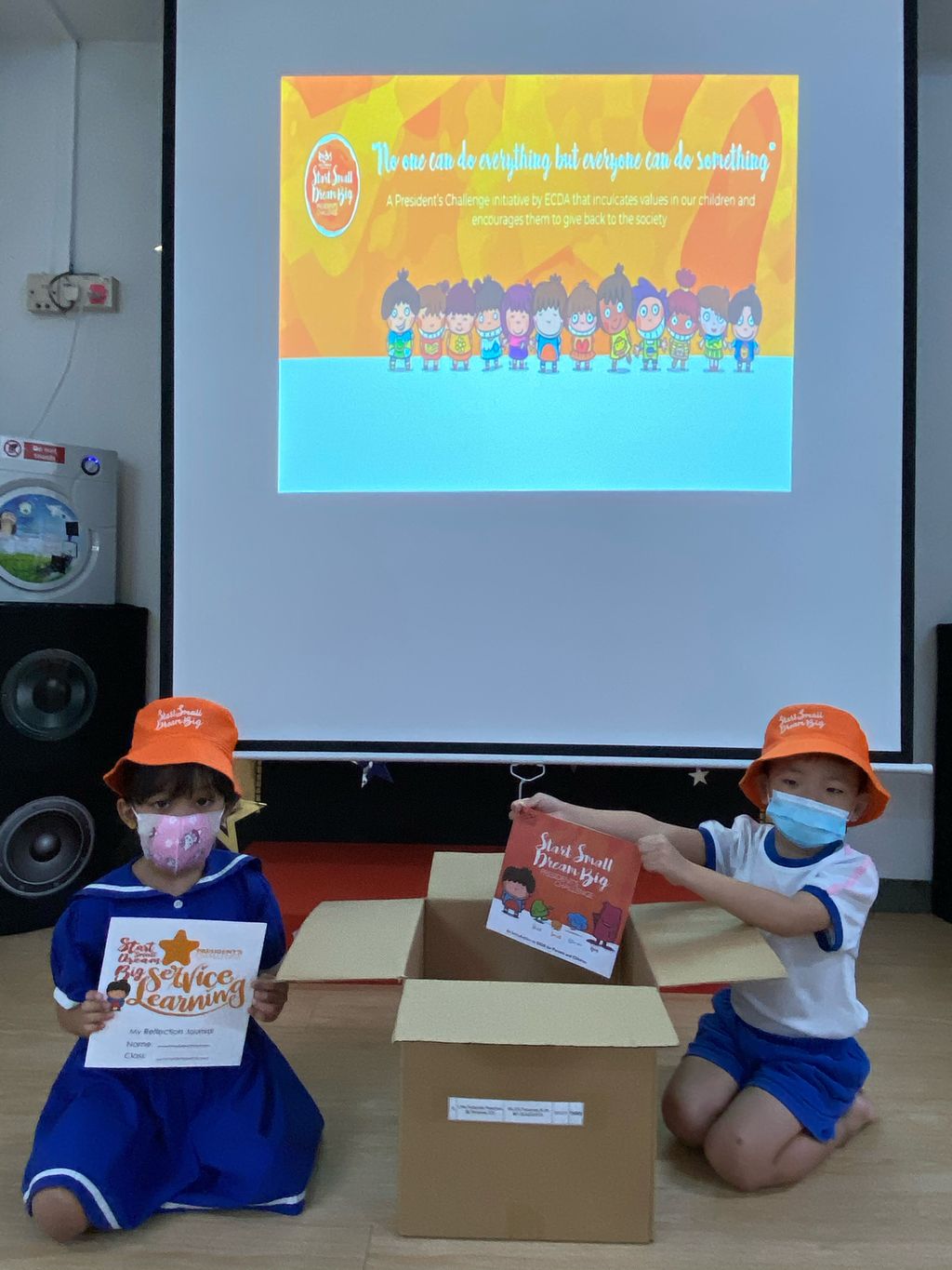 Unboxing of the SSDB Resources at Little Footprints Preschool @ Tampines 372